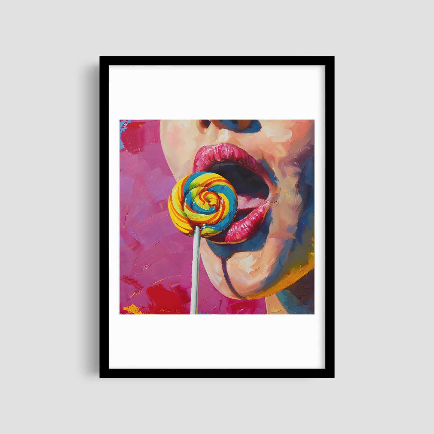 Постер "Lollipop Lips"