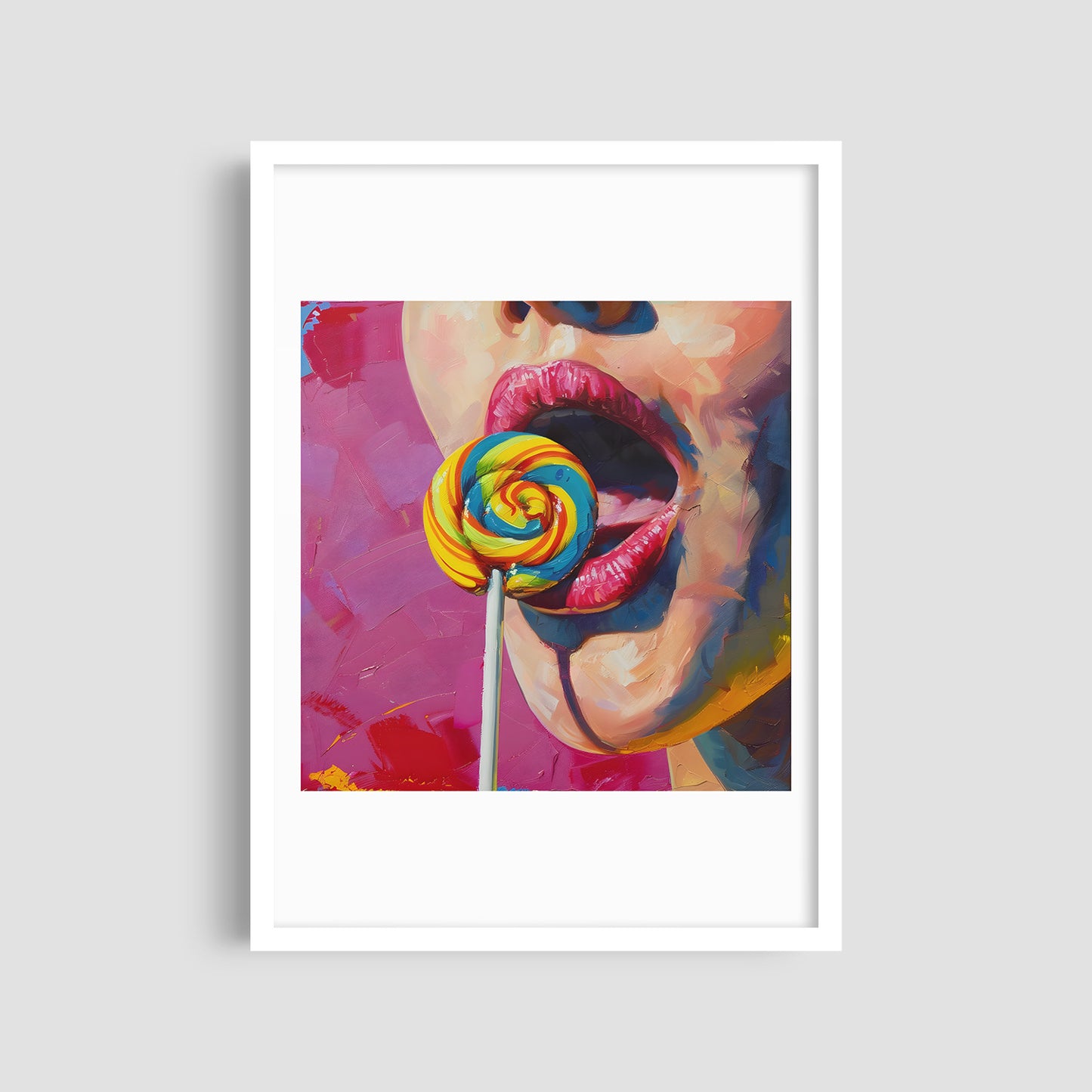 Постер "Lollipop Lips"