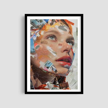 Постер "Papergirl Portrait"