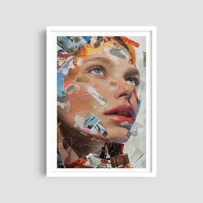 Постер "Papergirl Portrait"