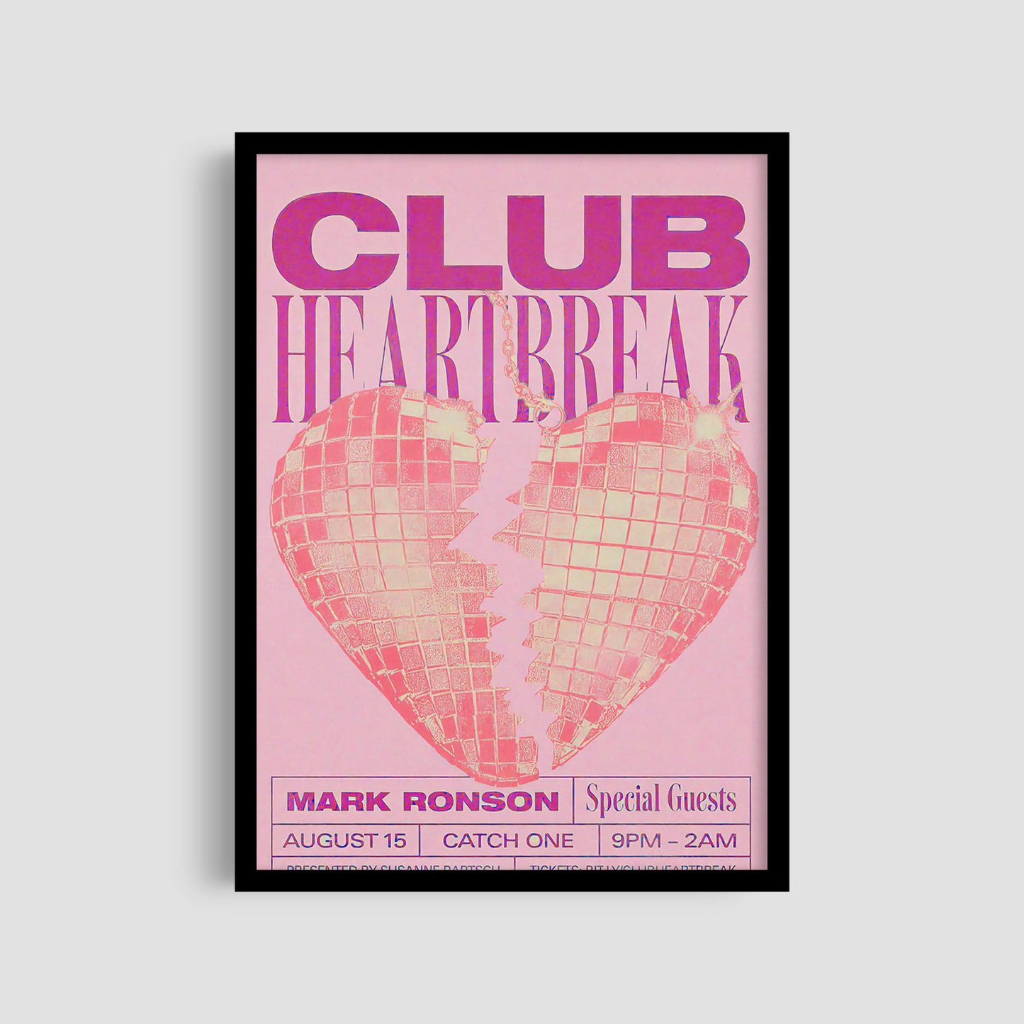 Постер "Club heartbreak"