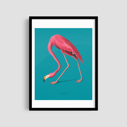 Постер "Elegant Flamingo"