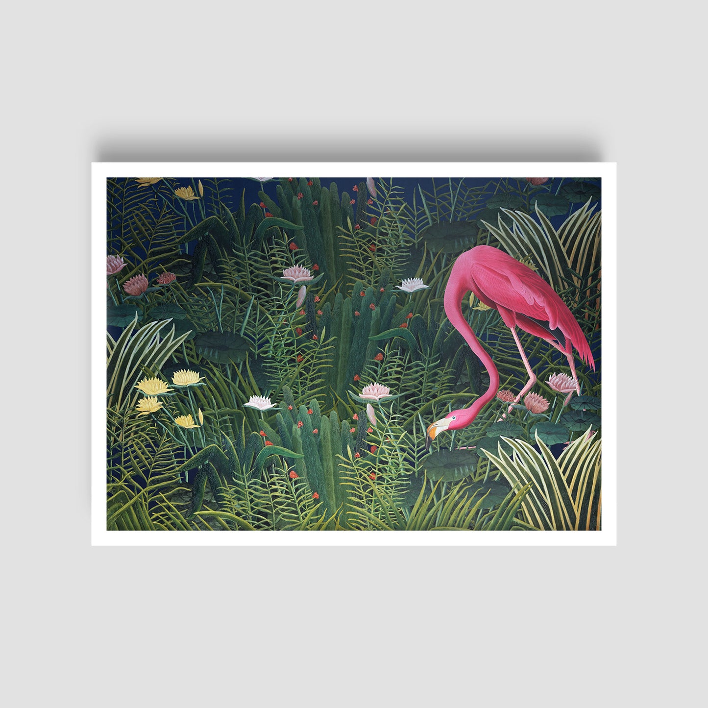 Постер "Flamingo Forest"