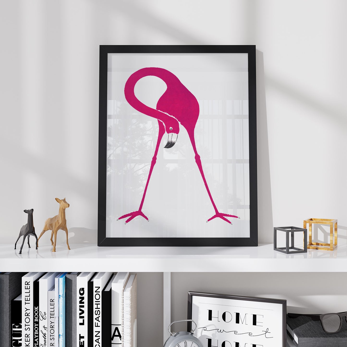 Постер "Modern Flamingo"