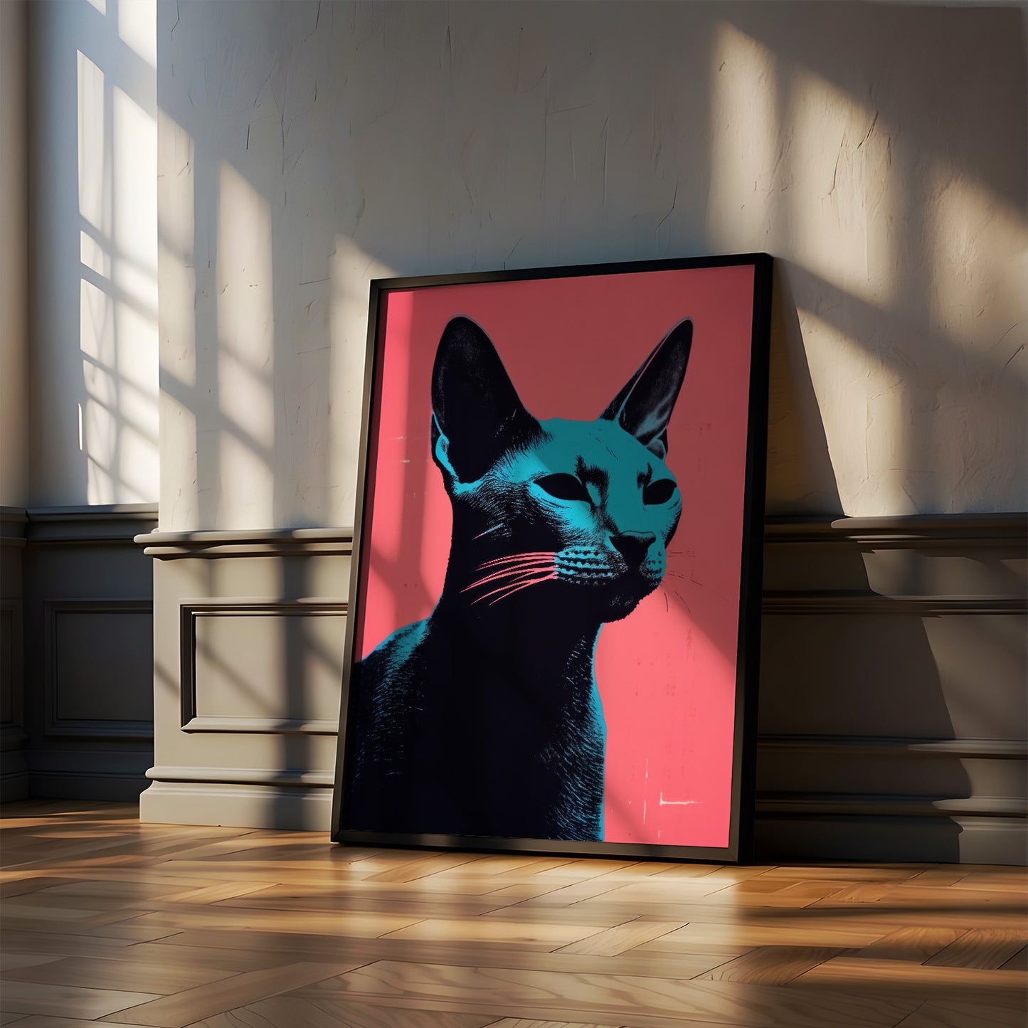 Постер "Abstract Cat"