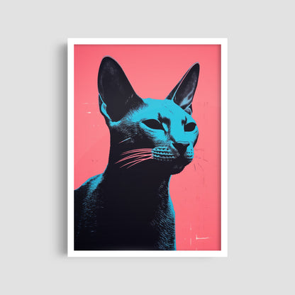 Постер "Abstract Cat"