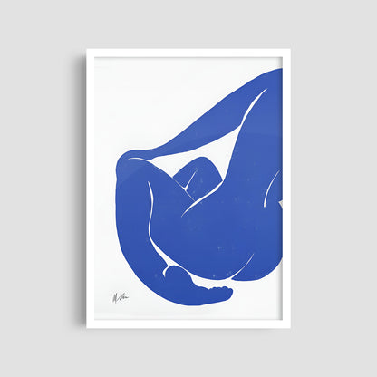 Постер "Blue Nude 3"