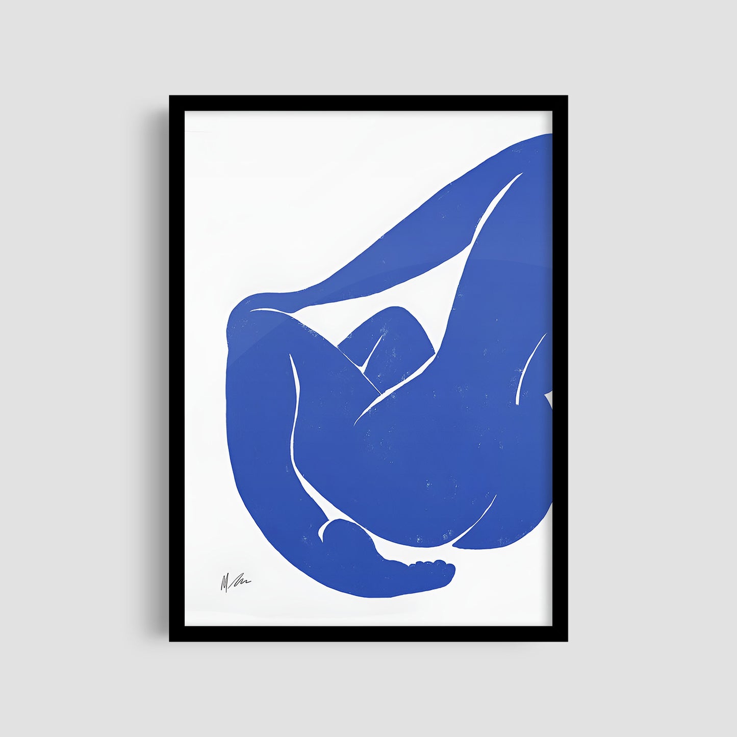 Постер "Blue Nude 3"