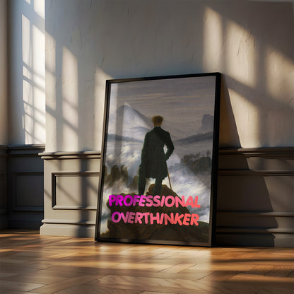 Постер "Art Professional Overthinker"