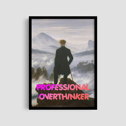 Постер "Art Professional Overthinker"