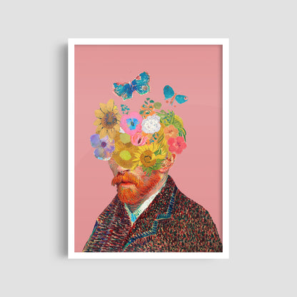 Постер "Van Gogh Flower Head"