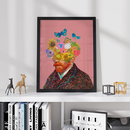 Постер "Van Gogh Flower Head"