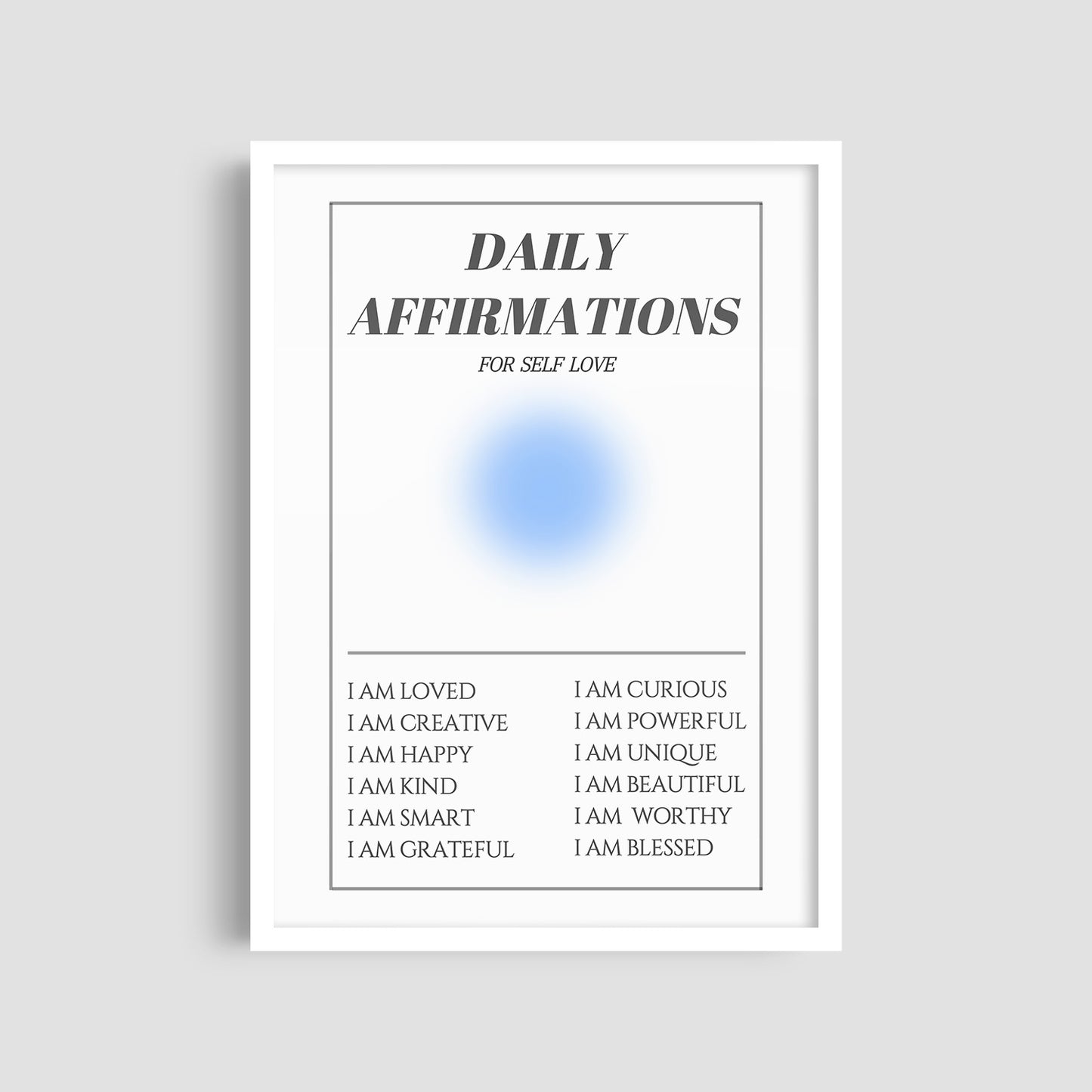 Постер "Daily Affirmations"