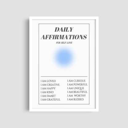 Постер "Daily Affirmations"