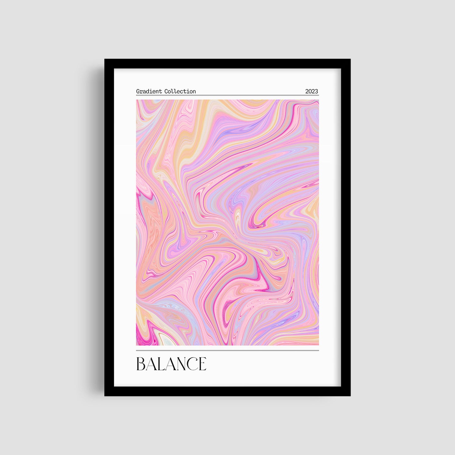 Постер "Balance Swirl"