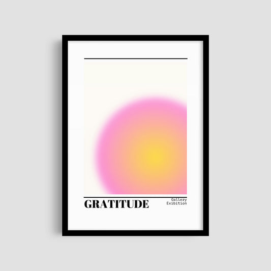 Постер "Gratitude"