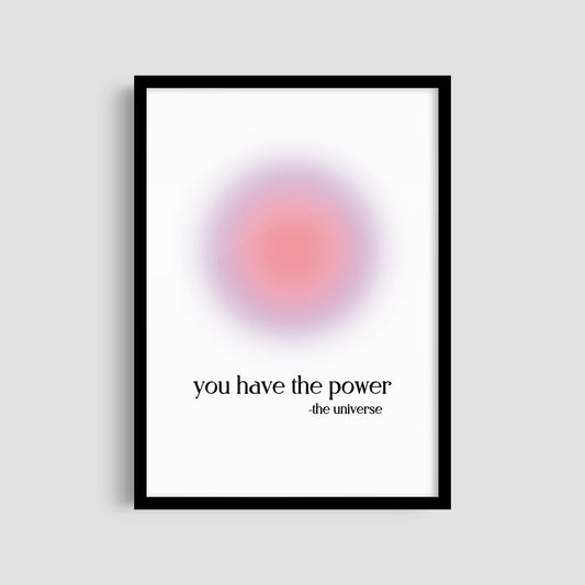 Постер "You Have the Power"