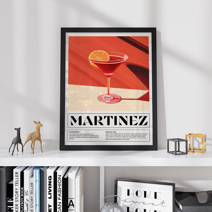 Постер "Martinez Cocktail"