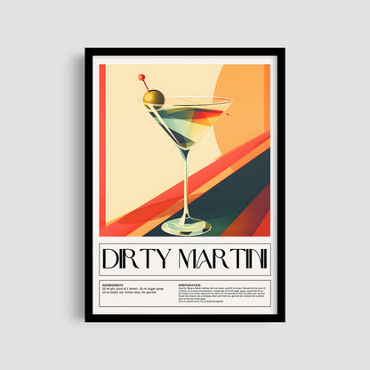 Постер "Dirty Martini"