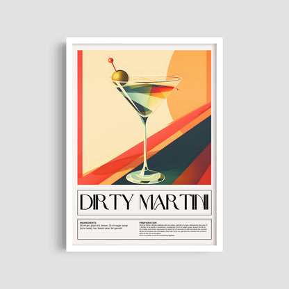 Постер "Dirty Martini"