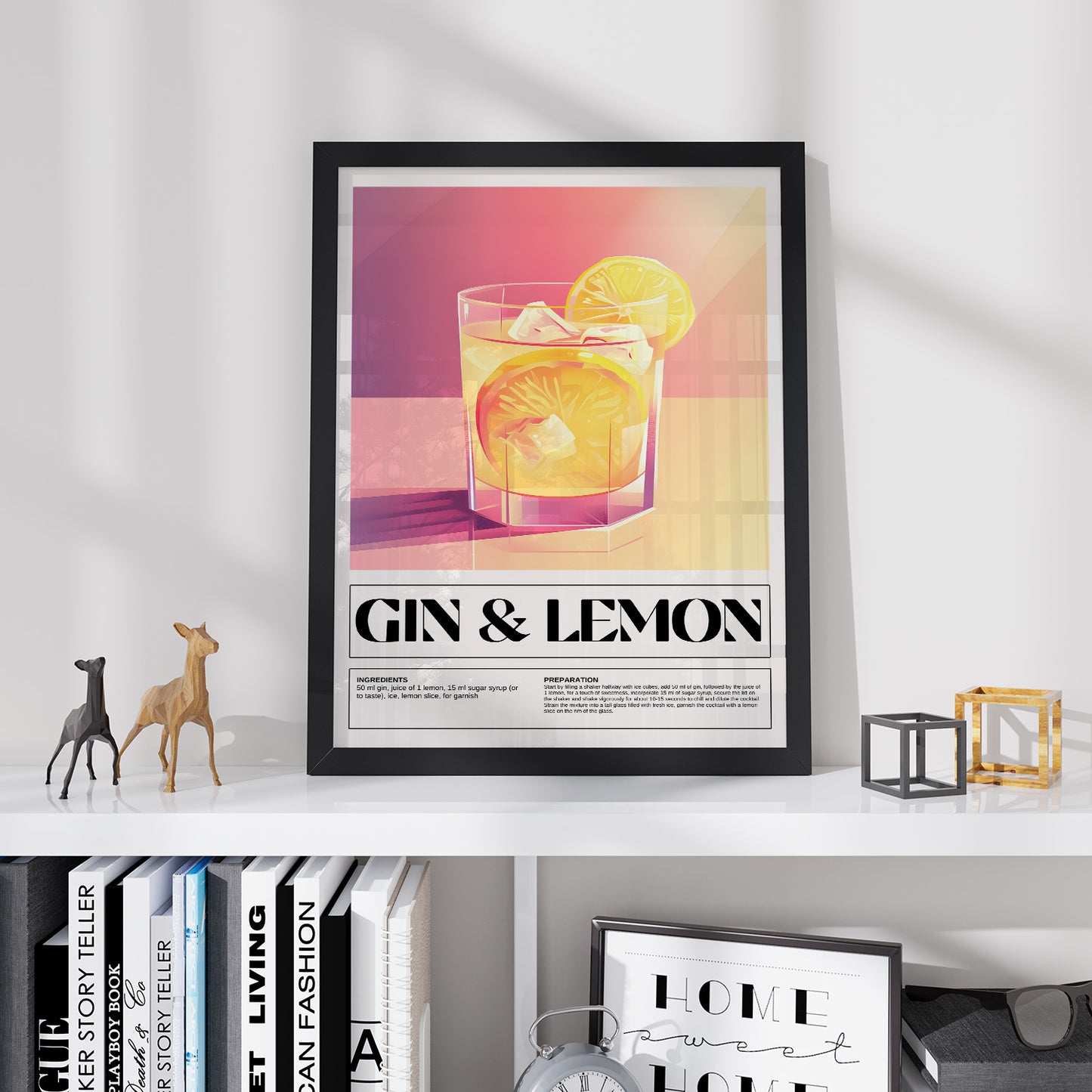 Постер "Gin Lemon"