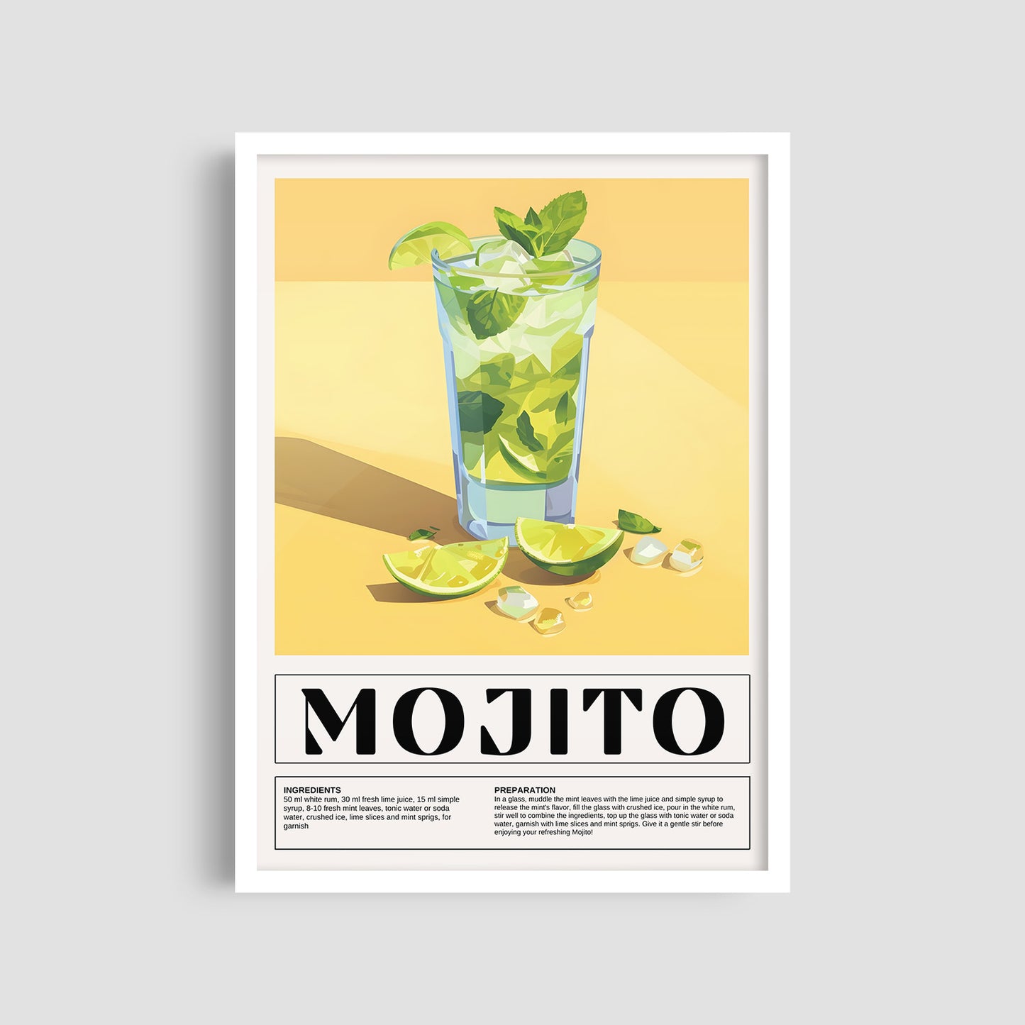 Постер "Mojito Classic"