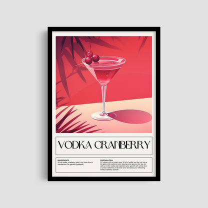 Постер "Vodka Cranberry"