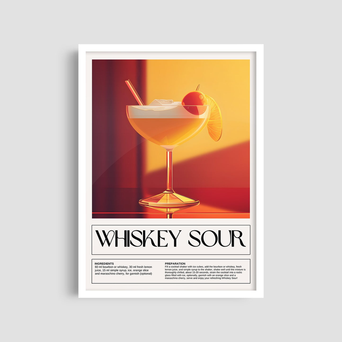 Постер "Whiskey Sour"