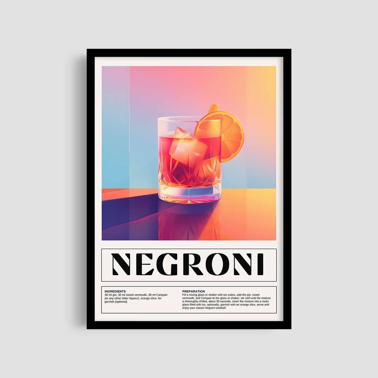 Постер "Negroni"