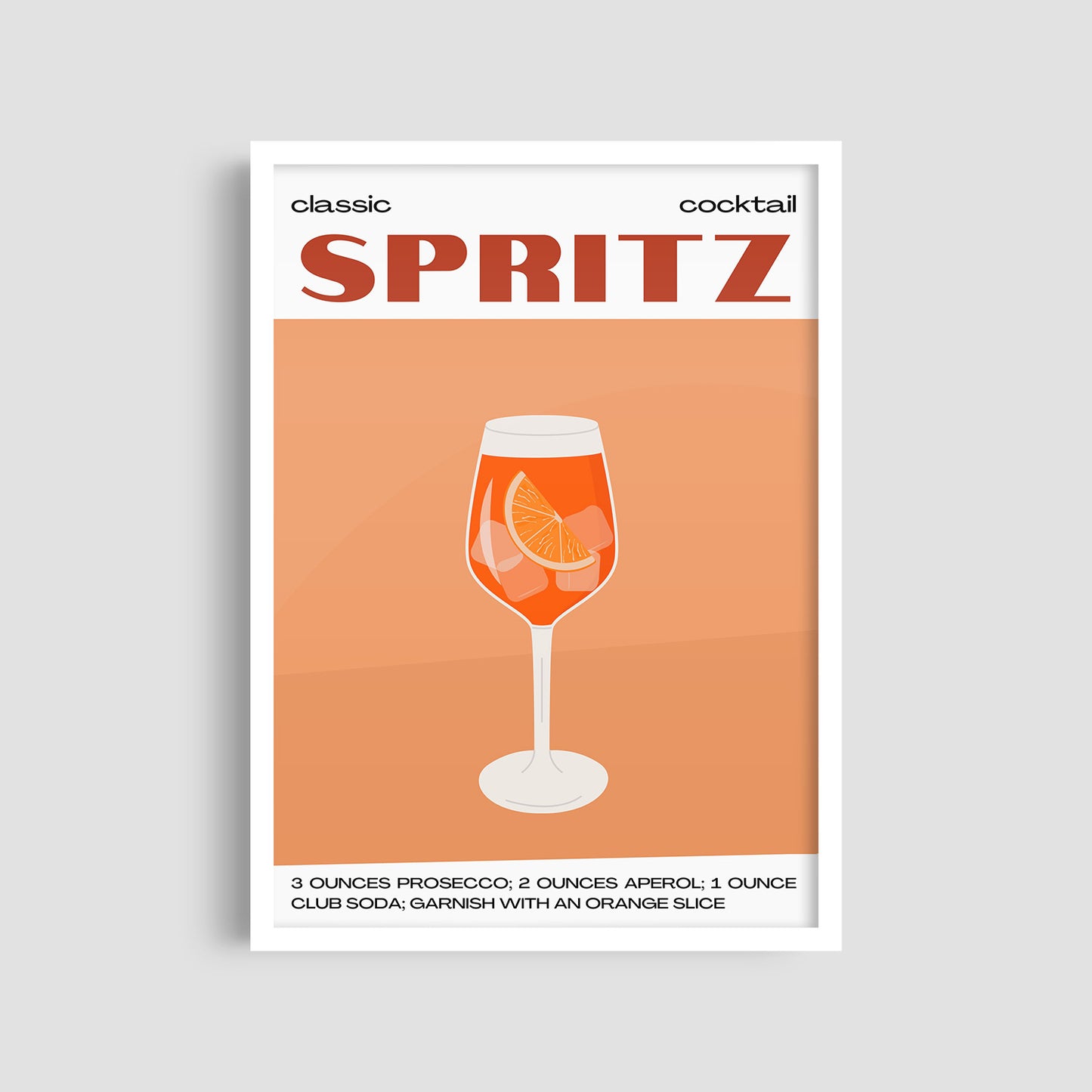 Постер "Spritz Glass"