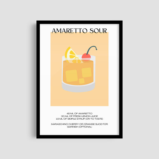 Постер "Amaretto Sour"