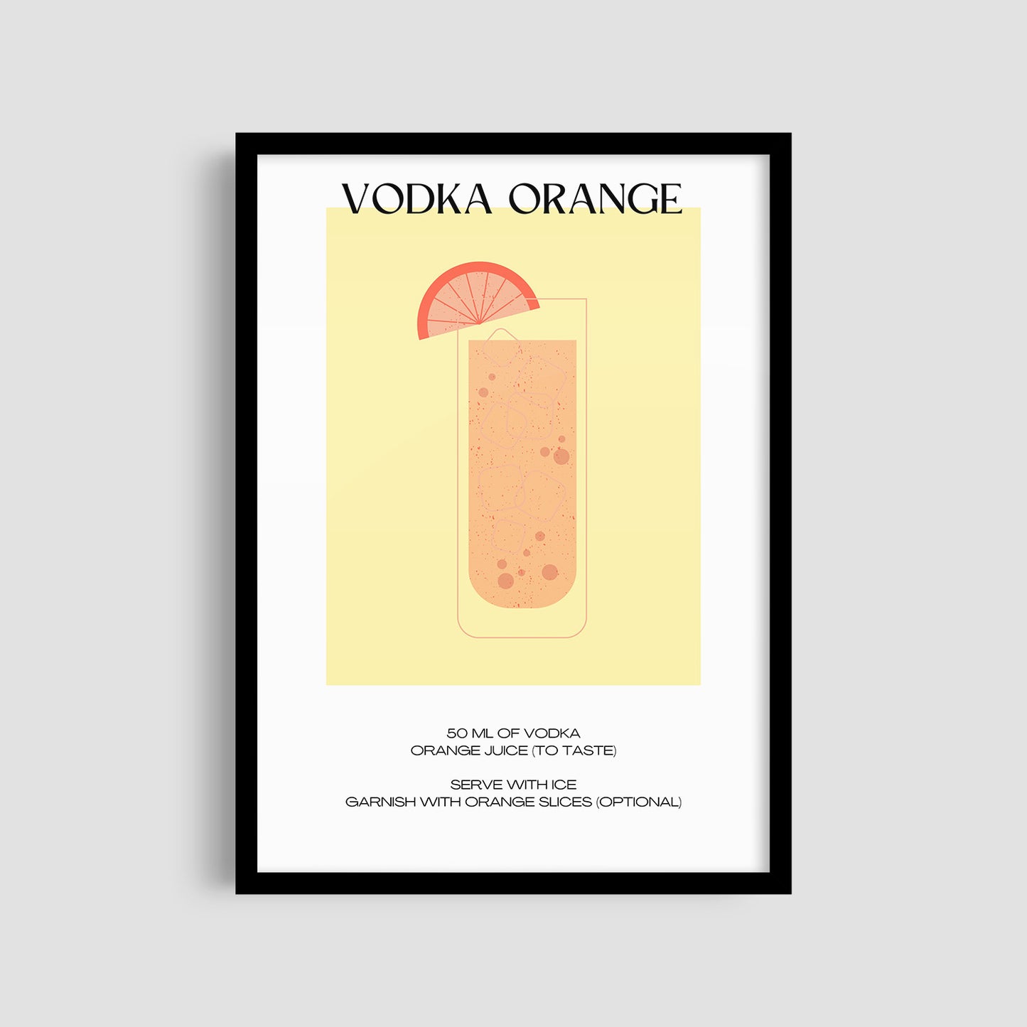 Постер "Vodka Orange"