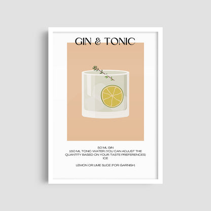 Постер "Gin Tonic"