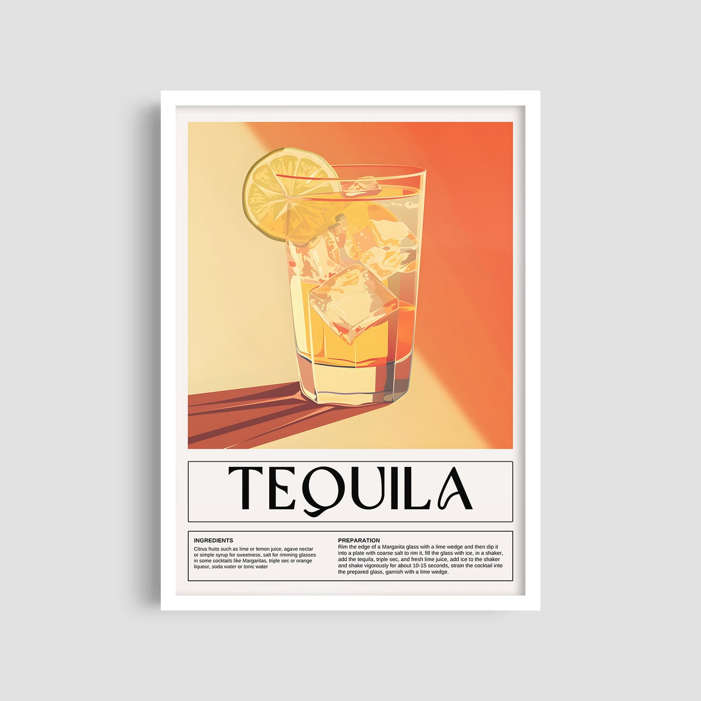 Постер "Tequila Cocktail"