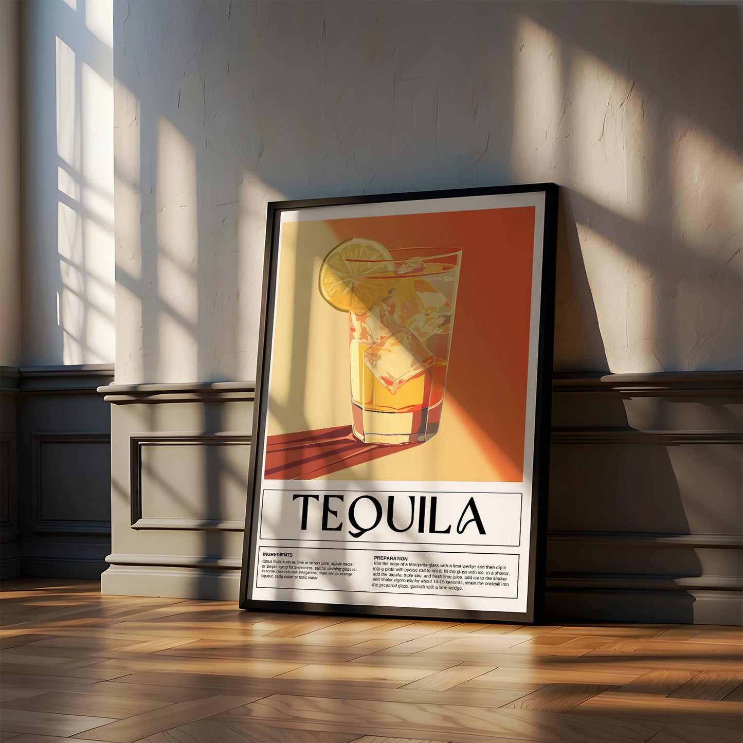 Постер "Tequila Cocktail"