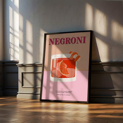 Постер "Negroni Classic"