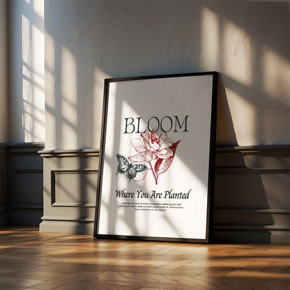 Постер "Bloom Planted"