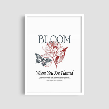 Постер "Bloom Planted"