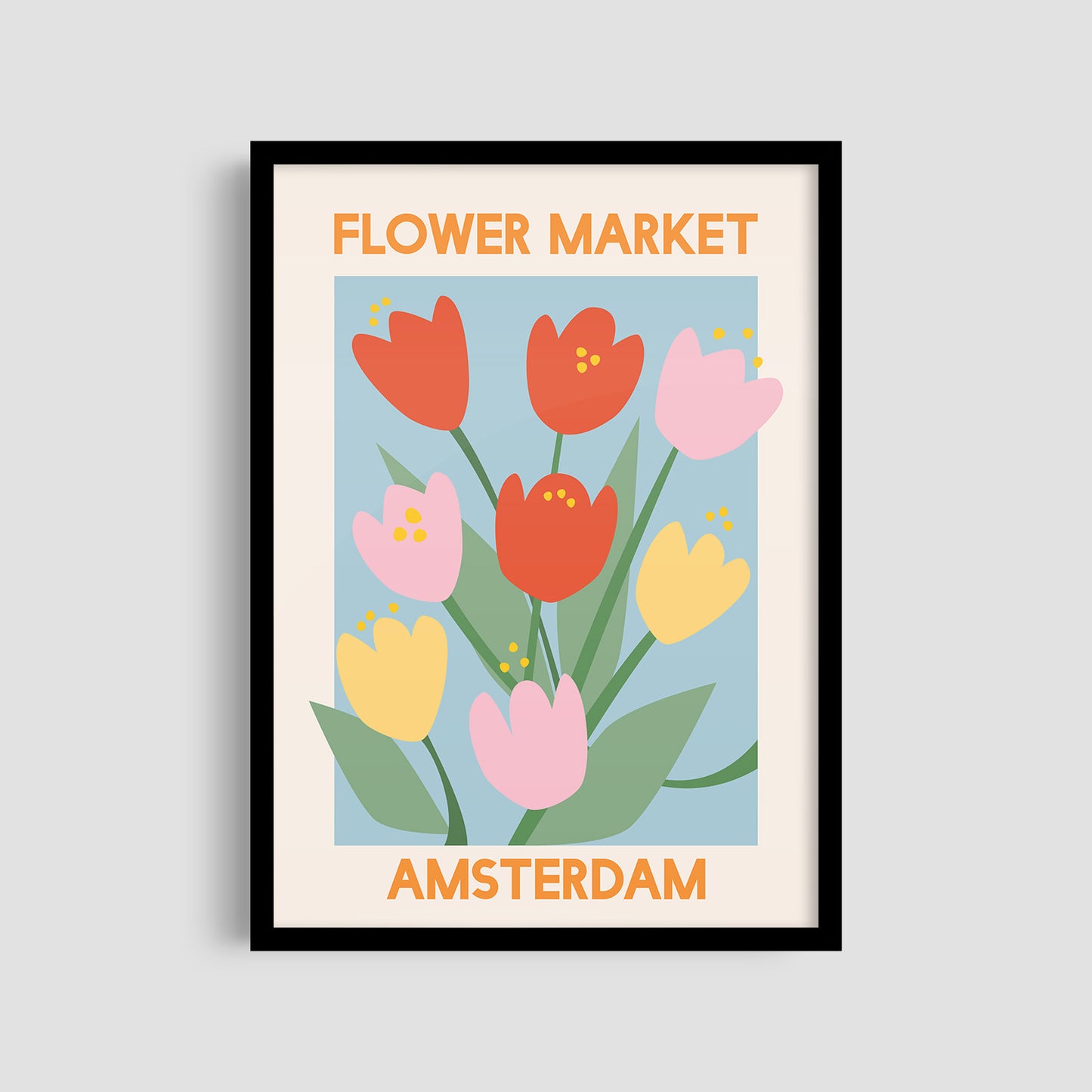 Постер "Amsterdam Tulips"