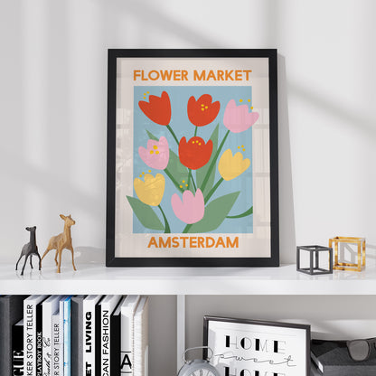 Постер "Amsterdam Tulips"