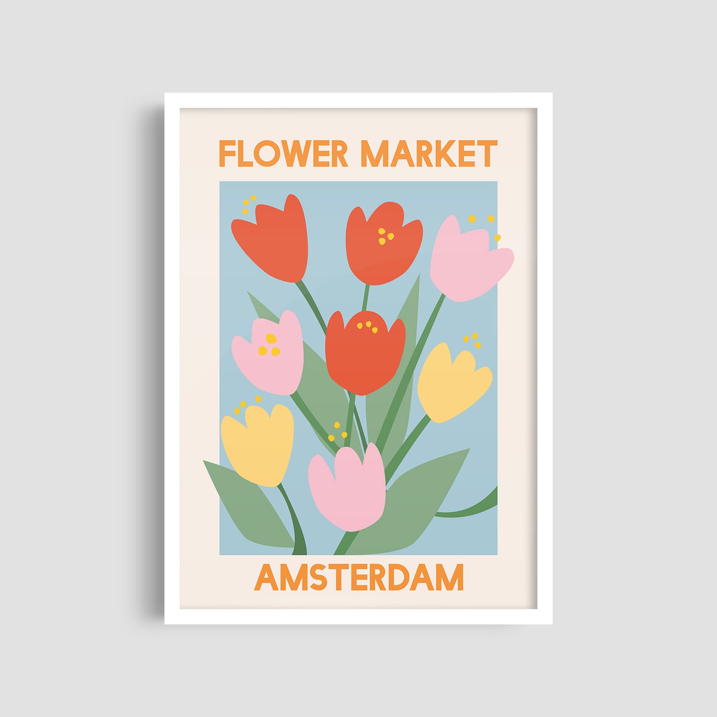 Постер "Amsterdam Tulips"