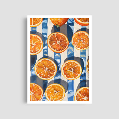 Постер "Orange Pattern"