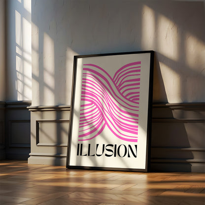 Постер "Pink Illusion"