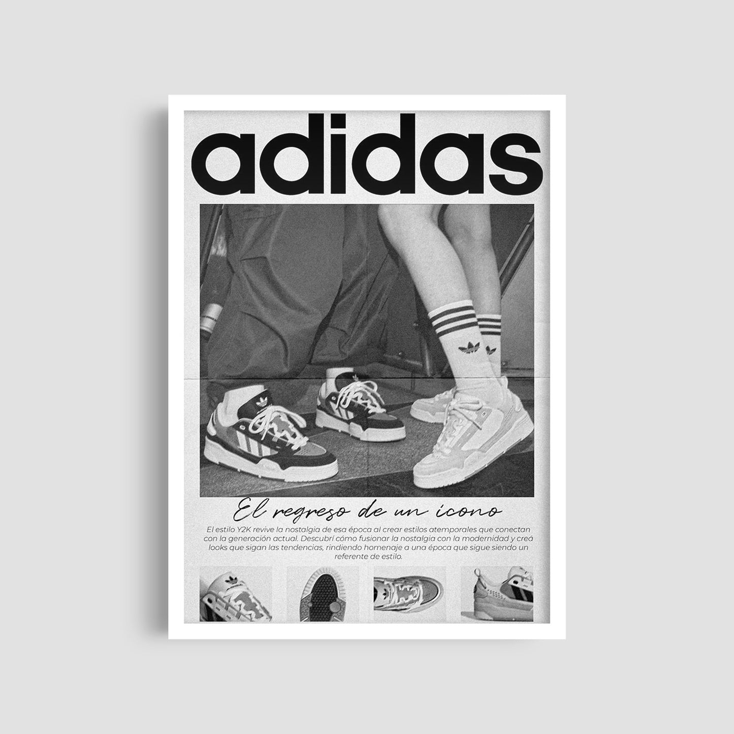 Постер "Classic Adidas"