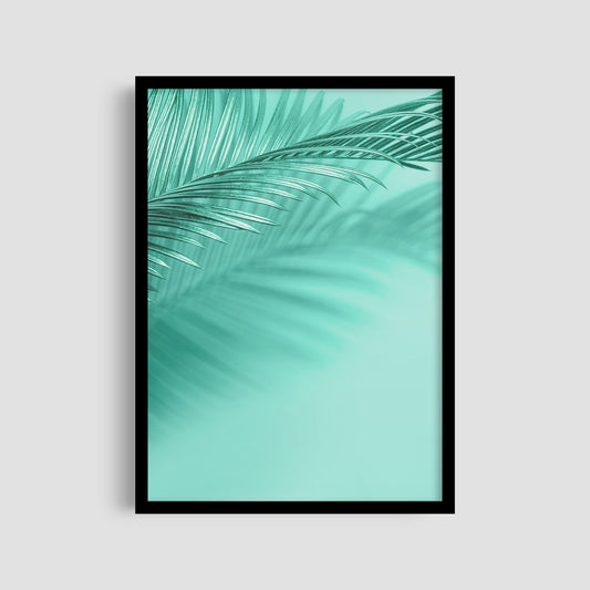 Постер "Turquoise Palm"