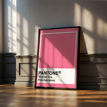 Постер "Pantone Pink Carnation"