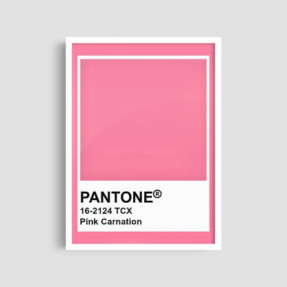 Постер "Pantone Pink Carnation"