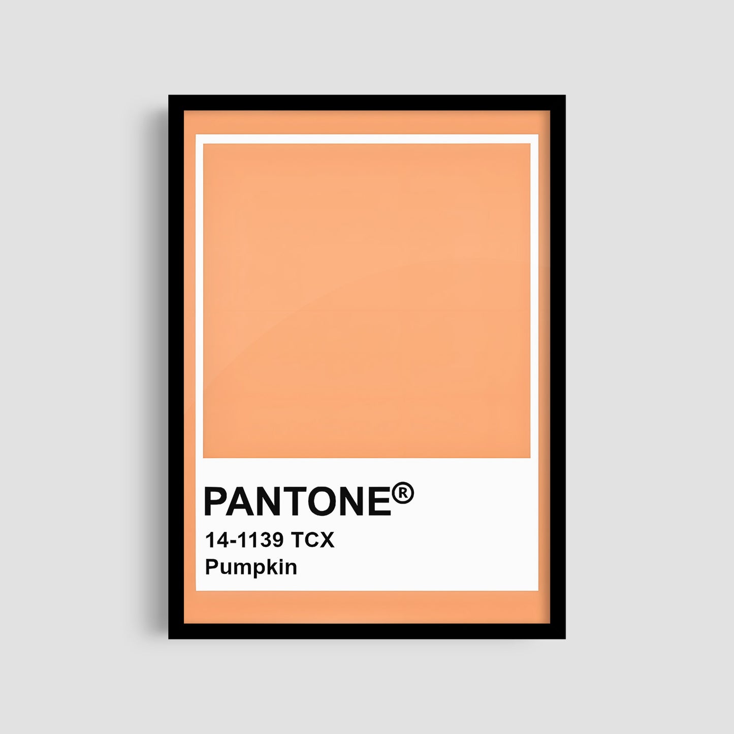 Постер "Pantone Pumpkin"