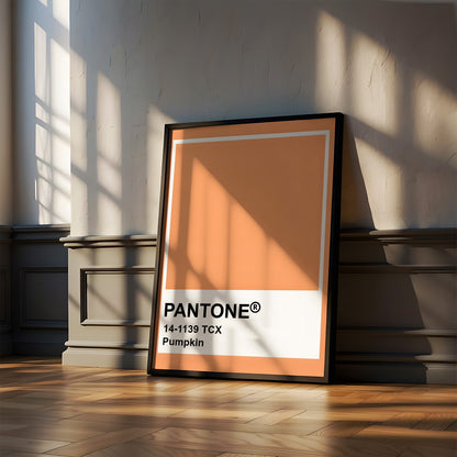 Постер "Pantone Pumpkin"