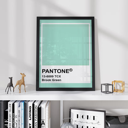 Постер "Pantone Brook Green"